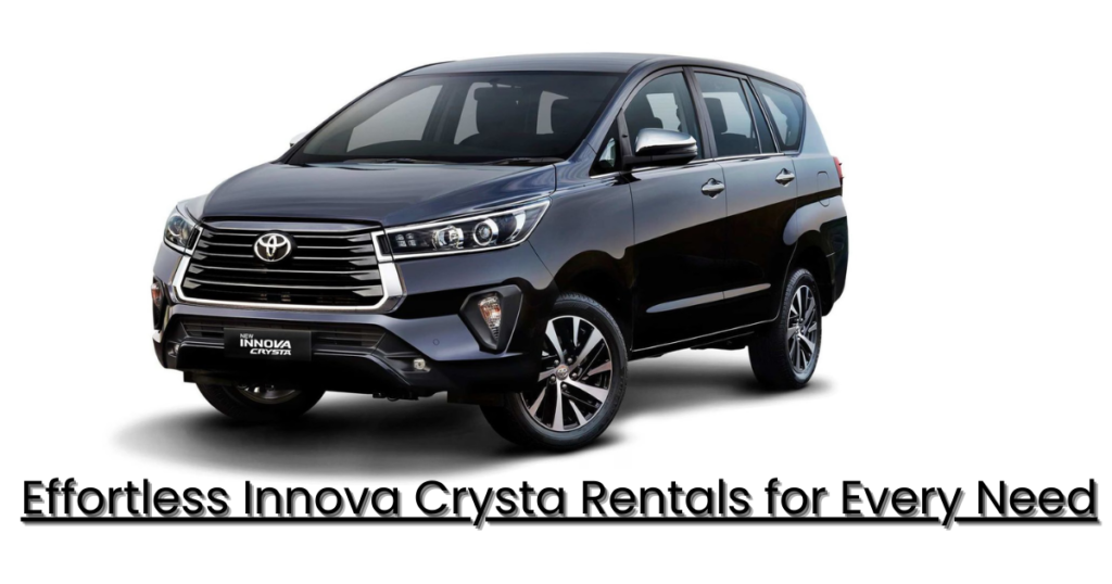 Advantages of Booking Innova Crysta Online in Ahmedabad