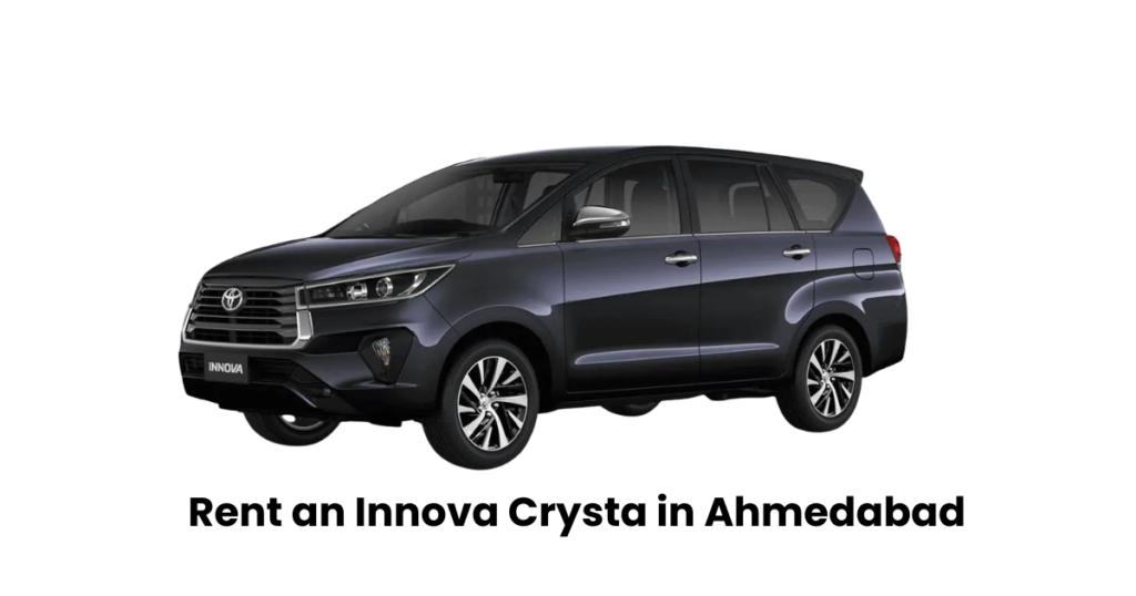 Rent an Innova Crysta in Ahmedabad